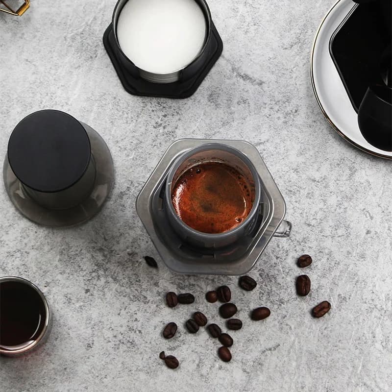Taşınabilir French Press Kahve Makinesi