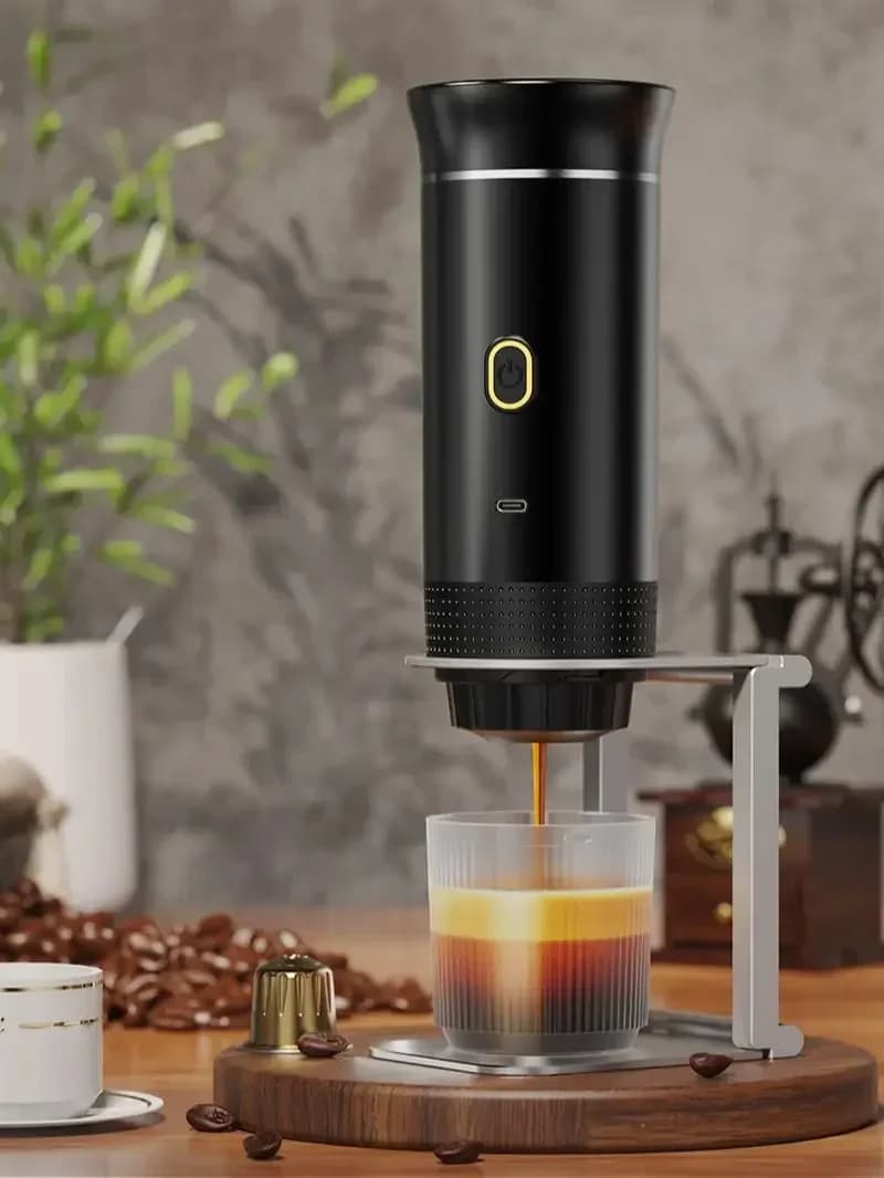 Taşınabilir 3'ü 1 Arada Espresso Kahve Makinesi