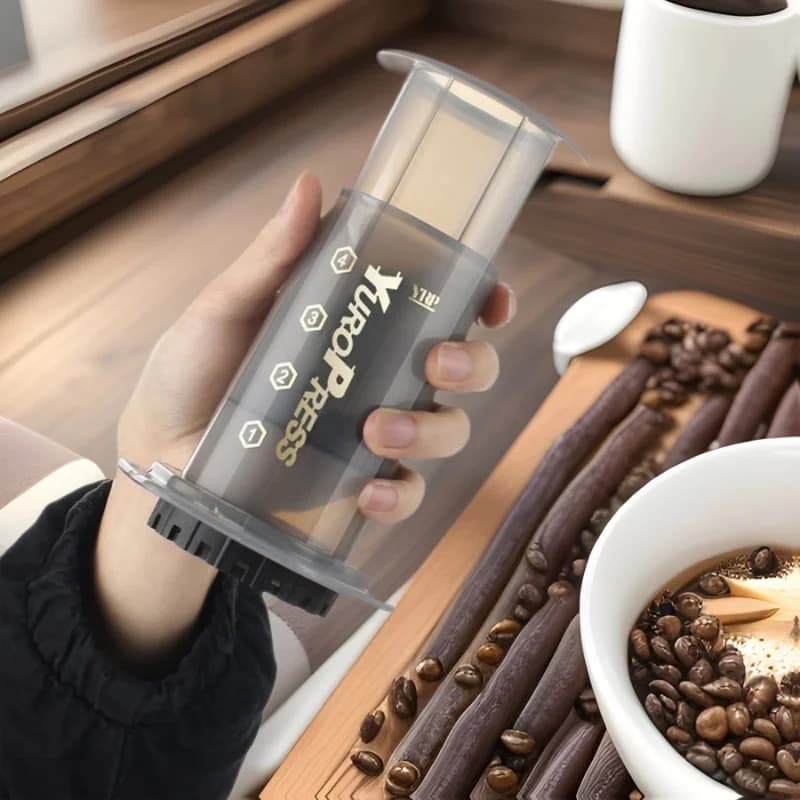 Taşınabilir French Press Kahve Makinesi