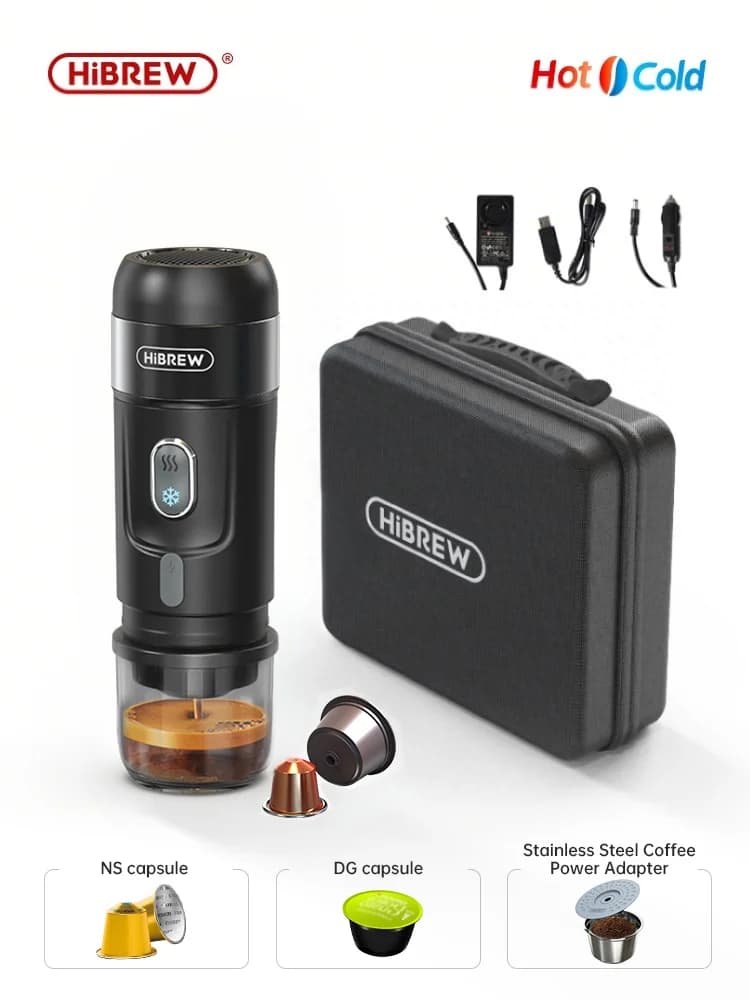 Taşınabilir Kapsül & Ground Coffee Kahve Makinesi